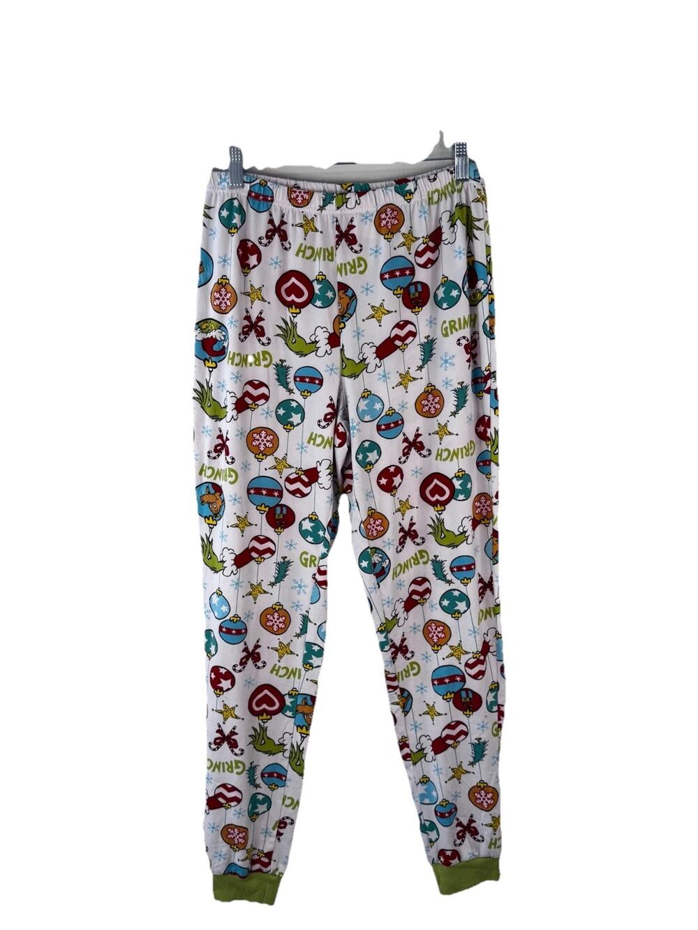 The Grinch Dr Seuss Women’s Size Small 4-6 Pajama Bottom Lounge Pants Christmas